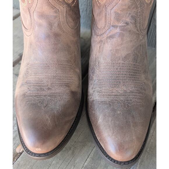 JB Dillon Reserve Cowboy Boots Brown JBRO3205 Leather Men 10.5 EE